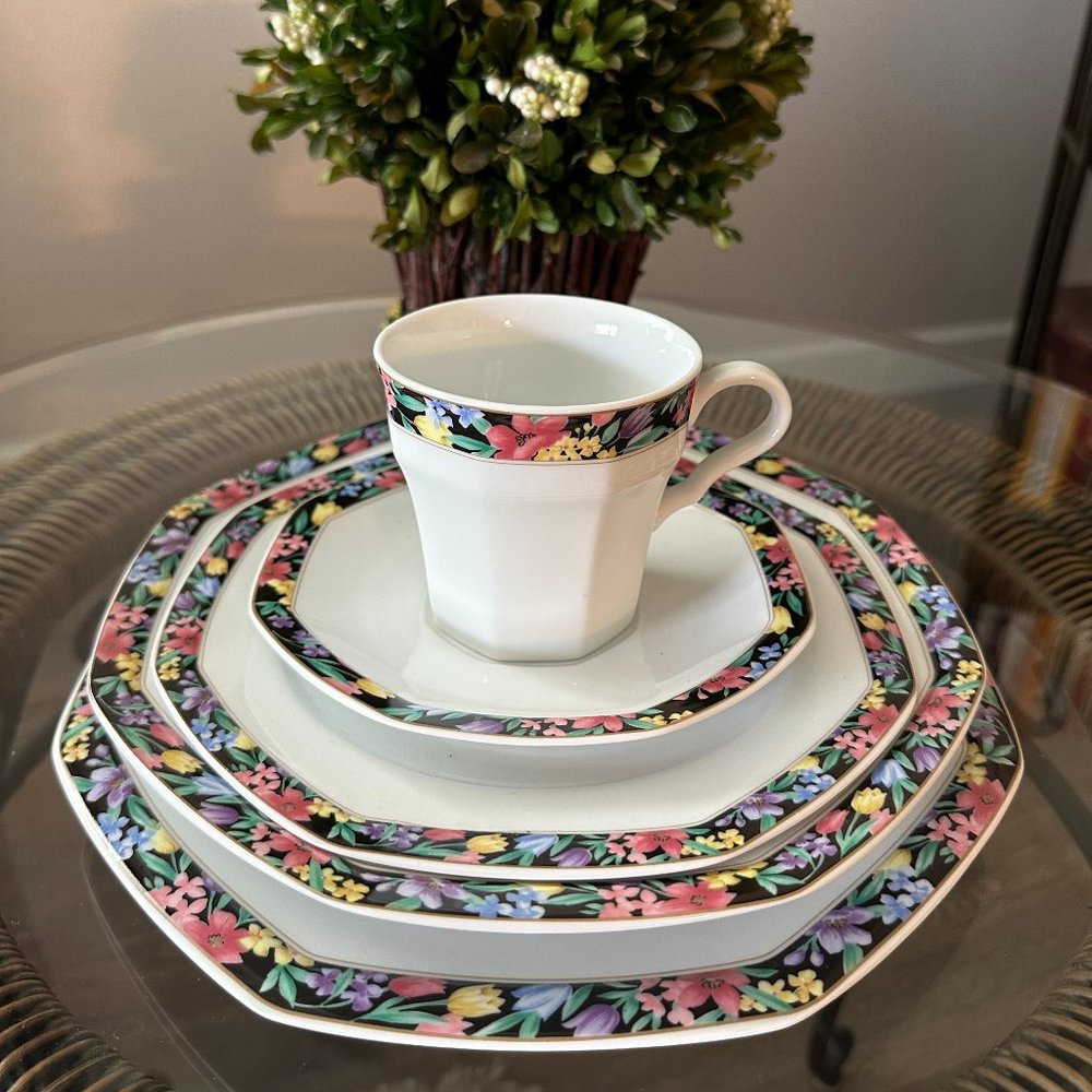 Christopher Stuart (Midnight Garden) Y0035- Fine China - Place Setting